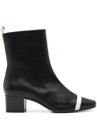 Carel Black/Ivoire Nappa Leather Bo Shoes