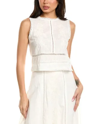 Avantlook Embroidered Top