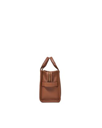 Marc Jacobs Womens Shoulder Bag Small Tote, Brown Leather Cow Handbags Hand