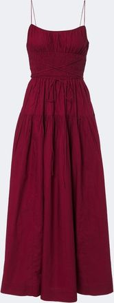 D&ocirc;en D&ocirc;en Safia cotton poplin maxi dress