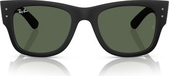 Ray-Ban Mega Wayfarer Liteforce 52mm Square Sunglasses in Sand Black at Nordstrom