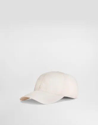 Dolce & Gabbana Baseball Cap With Logo - Man Hats And Gloves Beige 57