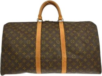 Louis Vuitton Pre-owned Weekend Bags, unisex, Brown, Size: ONE SIZE Pre-owned Keepall Bag