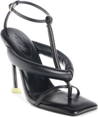 Givenchy Boudoir Ankle Strap Sandal in Black at Nordstrom, Size 9.5Us