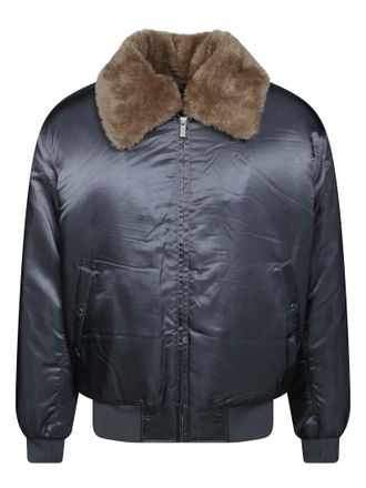 Dr&ocirc;le de Monsieur Fur-Collar Padded Bomber Jacket