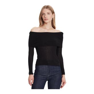 Guess Long Sleeve Tops - Dames - Longsleeves - Zwart - L - Tops