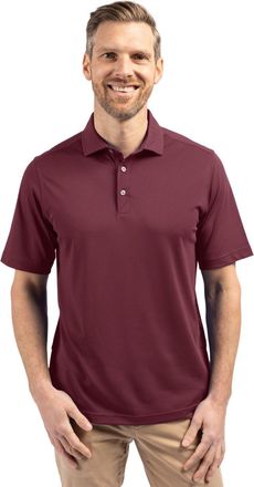 Cutter & Buck Virtue Eco Pique Recycled Mens Polo Shirt