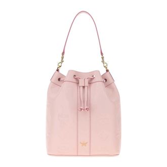 MCM Borsa a secchiello media Dessau - - Bags - Donna - Rosa - ONE SIZE