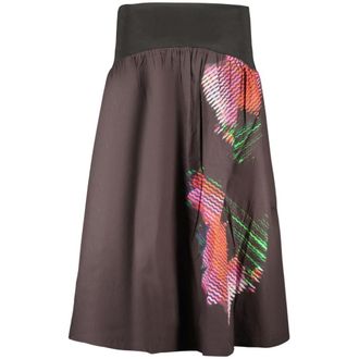 Desigual Zwarte Katoenen Damesrok
