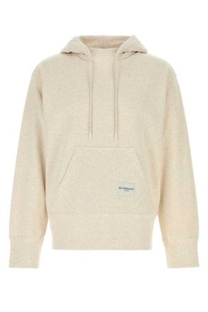 Givenchy Light Beige Logo Hoodie