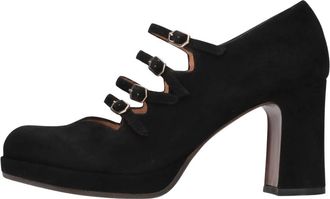 Chie Mihara Dames, Schoenen, Zwart, Maat: 40 EU Leer