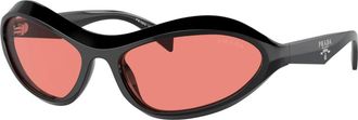 Prada Sunglasses, unisex, Black, Size: 61 MM PR A20S Sunglasses