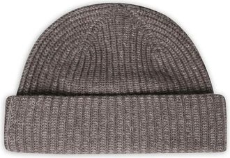 Altea ribbed beanie - men - Wool - One Size - Grey