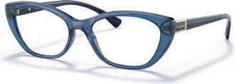 Vogue Eyewear 54mm Oval optical glasses in Blue at Nordstrom