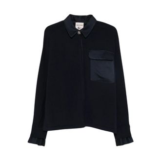 Semicouture Laetitia Jumper - - Blouses & Shirts - Donna - Blu - S