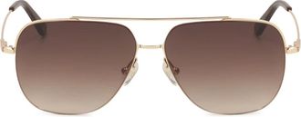 Kazar Aviator Zonnebril - Dames - Accessoires - Geel - Maat: ONE Size