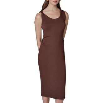 DKNY Sleeveless Body-Con Midi Dress in Canyon at Nordstrom, Size X-Large