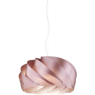 Linea Zero Linea Zero - Sospensione Pink Metal in Metallo Cromato Cm. 55 x 35h