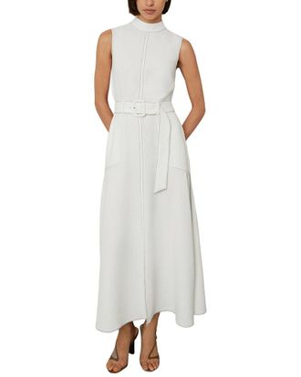 Reiss Thora Midi Belted Dress