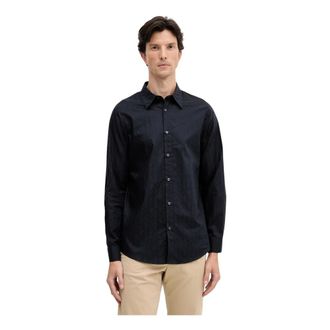 A|X Armani Exchange Hombre, Camisas, Azul, Talla: S