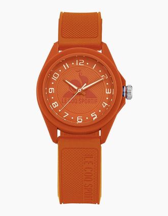 Le Coq Sportif Mens Orange Quartz Digital Watch - Size: ONE size