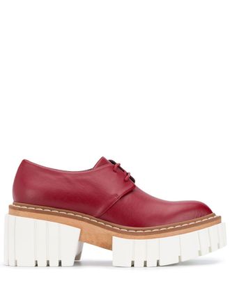 Stella McCartney Emilie veterschoenen - Rood