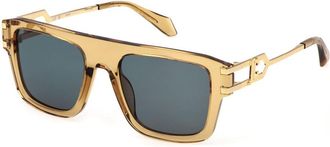 Just Cavalli SJC096 0913 Womens Sunglasses Brown Size 53