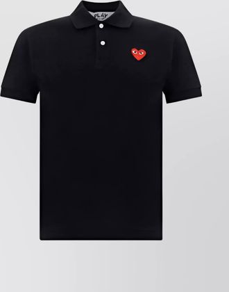 Comme Des Gar&ccedil;ons cotton slim-fit polo shirt