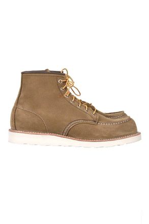 Red Wing Shoes Classic Moc Mens 6-inch Boot in Olive Mohave Leather
