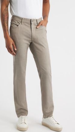Brax Chuck Stretch Chambray 5-Pocket Pants in Nougat at Nordstrom, Size 36 X 34