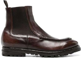 Officine Creative Stivaletto - Heren - Chelseaboots - Bruin - 42 EU - Schoenen
