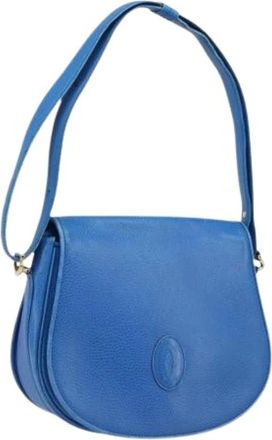 Cartier Borsa a spalla vintage Pre-owned - - Pre-owned - Donna - Blu - ONE SIZE