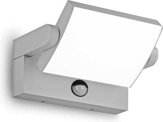 Ideal Lux Ideal Lux - Swipe Aplique Led Integrado Pir Exterior Abajo Gris 2000lm 3000k Ip54