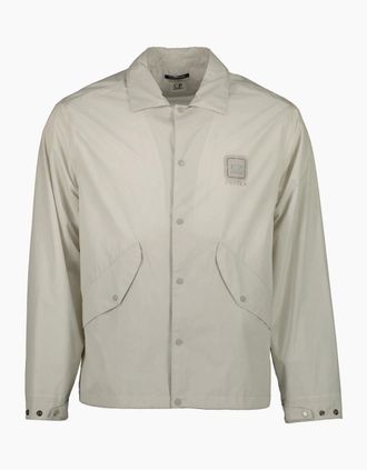 C.P. Company Mens Metropolis Pertex Overshirt/Jacket - Tan - Size: 38/Regular