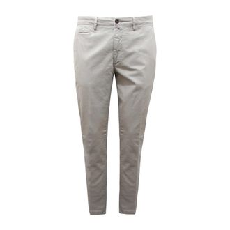 BRIGLIA 1949 Slim-fit Trousers, male, Gray, Size: 2XL Pantalone Slim Fit Trousers