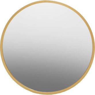 Premier Housewares Saska Gold Finish Wall Mirror