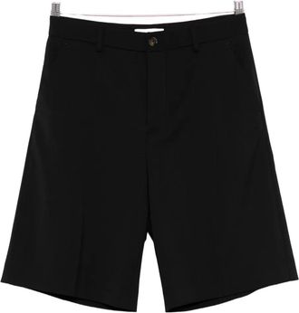 Manuel Ritz Shorts in lana - Nero