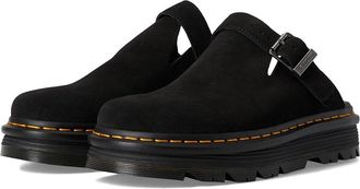 Dr. Martens Zeb Zag Mule Shoes Black E.H Suede : UK 9 (US Mens 10 - US Womens 11) Medium