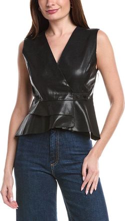 Gracia Cross Open Body V-Neck Vest