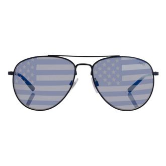 Ralph Lauren Aviator Zonnebril - Heren - Accessoires - Zwart - Maat: ONE Size