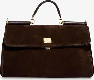 Dolce & Gabbana Handtasche aus Wildleder My Sicily