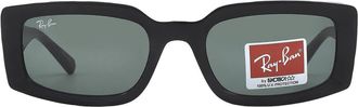 Ray-Ban Kiliane Bio Based Dark Green Rectangular Unisex Sunglasses RB4395 667771 54