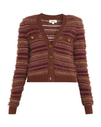 L'agence Ariadne Mixed Stripe Cardigan