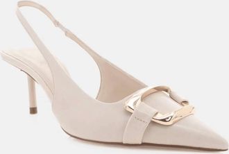Billini Womens Maeva Pointed Toe Heels In Pearl Shine