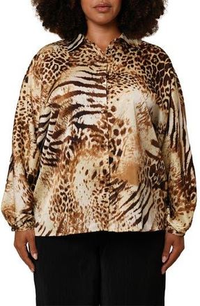 Sunny Leigh Floral Button-Up Shirt in Amara at Nordstrom Rack, Size 3 X