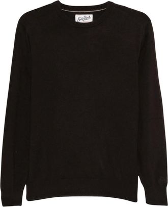 MC2 Saint Barth Jersey de cuello redondo Regent Merinocash - Knitwear - Hombre - Marr&oacute;n - XL