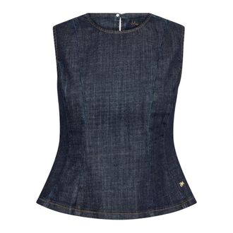 Mos Mosh Top sin mangas - Tops - Mujer - Azul - XL