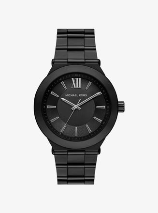 Michael Kors Oversized Billie Black-Tone Watch