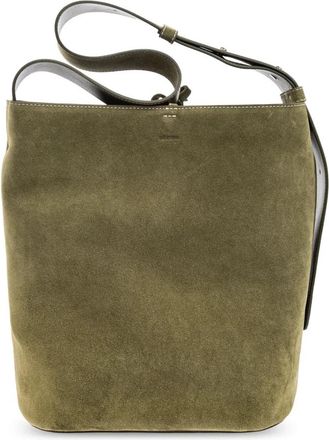 LI&Eacute; STUDIO The Norma Tote - Dames - Schoudertassen - Groen - ONE Size - Katoen - Tassen