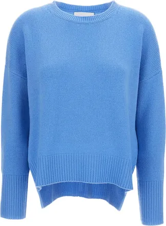 Lisa Yang Light Blue Mila Premium Cashmere Sweater